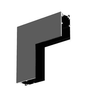 ALO CONNECTOR L-VERTIKAL J/M PE TRACK LIGHT MAGNETIK